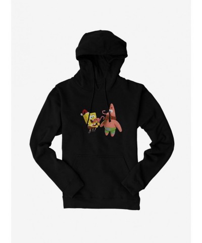 Special SpongeBob SquarePants Christmas Candy Canes Hoodie $12.93 Hoodies