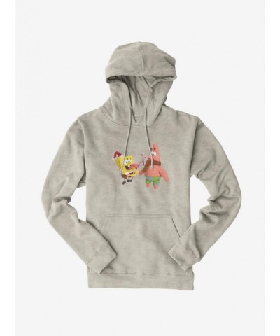 Special SpongeBob SquarePants Christmas Candy Canes Hoodie $12.93 Hoodies