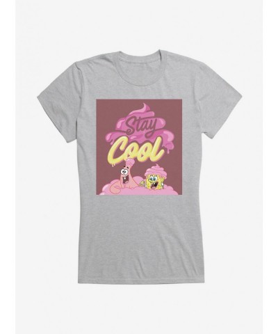 Value Item SpongeBob Stay Cool Whipped Girls T-Shirt $6.77 T-Shirts