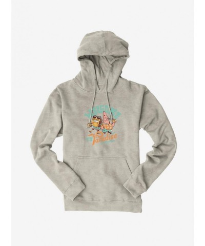 Discount Sale SpongeBob SquarePants Welcome To Paradise Drinks Hoodie $13.65 Hoodies