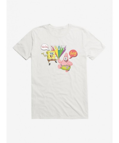 Discount SpongeBob SquarePants Boom! Duo T-Shirt $8.22 T-Shirts