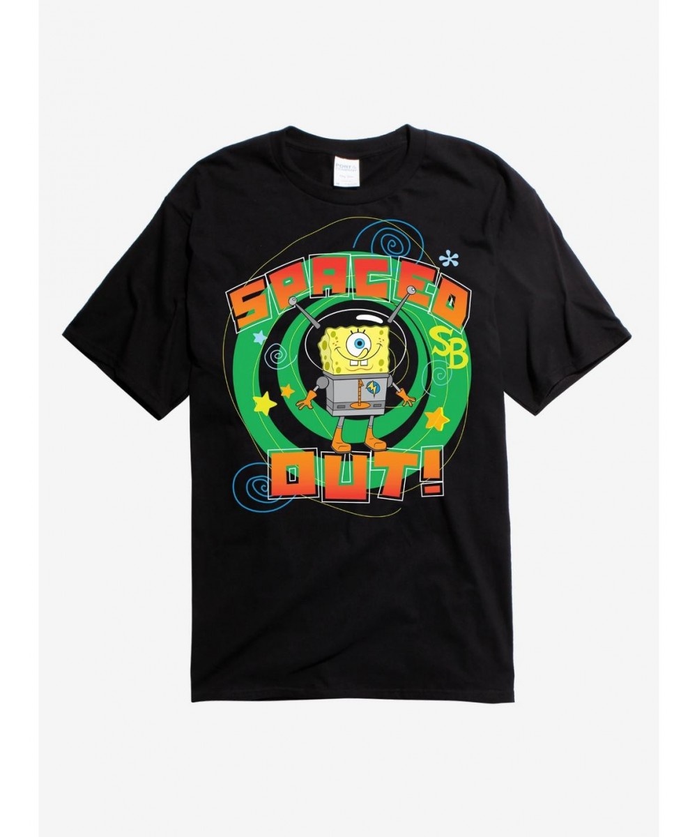 Value Item SpongeBob SquarePants Spaced Out Alien Sponge T-Shirt $8.41 T-Shirts