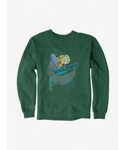 Best Deal SpongeBob SquarePants Snowboard Tricks Sweatshirt $10.63 Sweatshirts