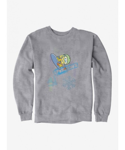 Best Deal SpongeBob SquarePants Snowboard Tricks Sweatshirt $10.63 Sweatshirts