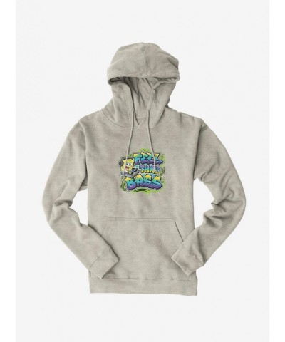 Discount SpongeBob SquarePants Hip Hop Feel That Bass Hoodie $14.73 Hoodies