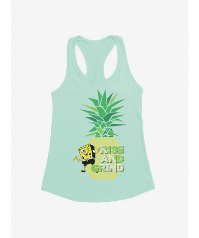 Exclusive SpongeBob SquarePants Rise And Grind Girls Tank $9.16 Tanks