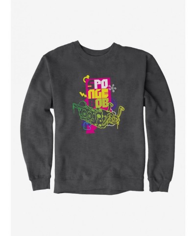 Pre-sale Discount SpongeBob SquarePants Dance Moves Sweatshirt $13.58 Sweatshirts