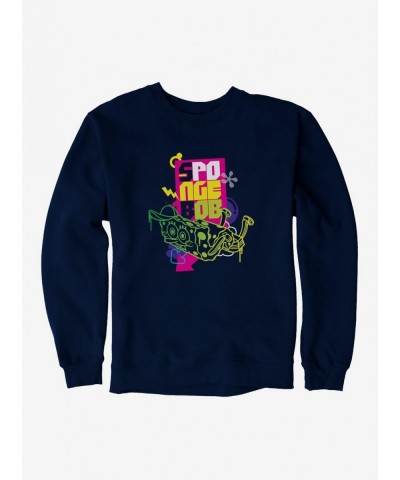 Pre-sale Discount SpongeBob SquarePants Dance Moves Sweatshirt $13.58 Sweatshirts