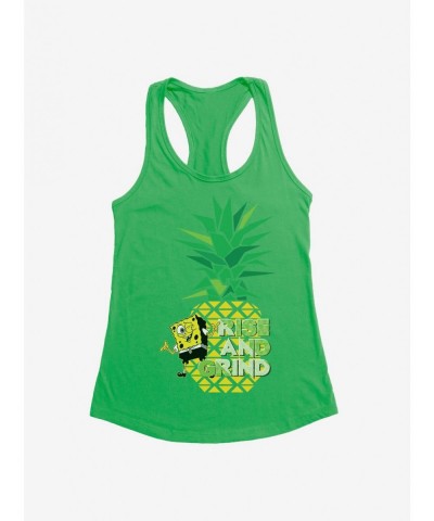 Exclusive SpongeBob SquarePants Rise And Grind Girls Tank $9.16 Tanks