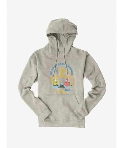 Hot Sale SpongeBob SquarePants Hooray Escalators Hoodie $17.60 Hoodies