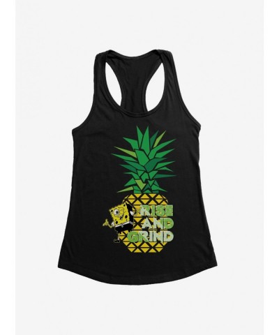 Exclusive SpongeBob SquarePants Rise And Grind Girls Tank $9.16 Tanks