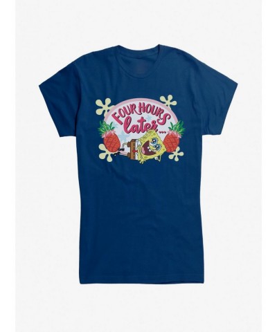 Exclusive Spongebob Squarepants 4 Hours Later Girls T-Shirt $6.97 T-Shirts