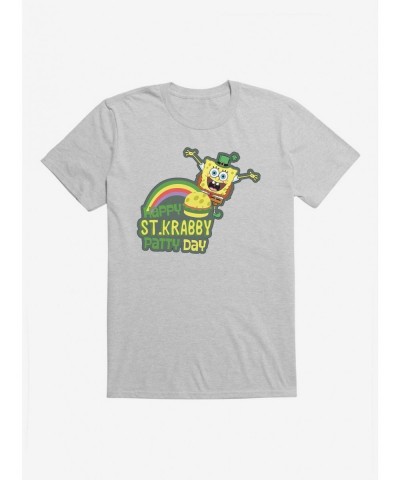 Big Sale SpongeBob SquarePants Happy St. Krabby Patty Day T-Shirt $6.50 T-Shirts