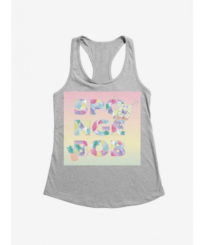 Fashion SpongeBob SquarePants Pineapples Girls Tank $7.17 Tanks