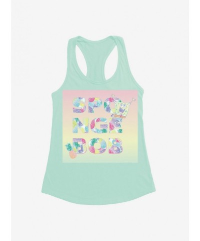 Fashion SpongeBob SquarePants Pineapples Girls Tank $7.17 Tanks