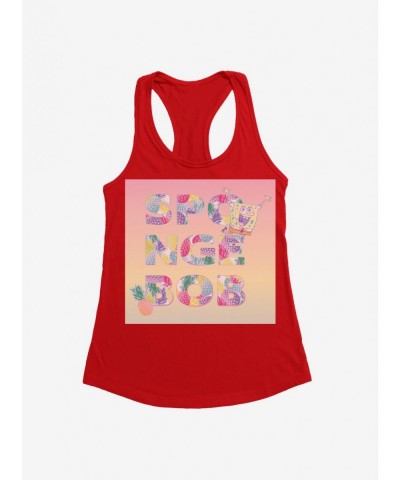 Fashion SpongeBob SquarePants Pineapples Girls Tank $7.17 Tanks