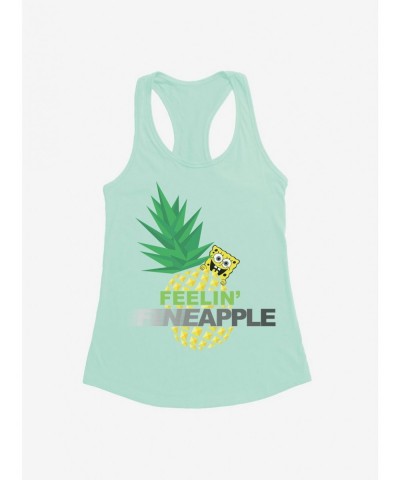 Festival Price SpongeBob SquarePants Feelin' Pineapple Girls Tank $8.17 Tanks