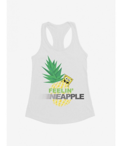 Festival Price SpongeBob SquarePants Feelin' Pineapple Girls Tank $8.17 Tanks