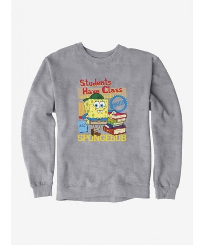 Absolute Discount SpongeBob SquarePants Students Have Class Sweatshirt $13.58 Sweatshirts