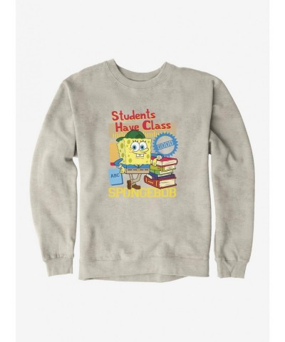 Absolute Discount SpongeBob SquarePants Students Have Class Sweatshirt $13.58 Sweatshirts