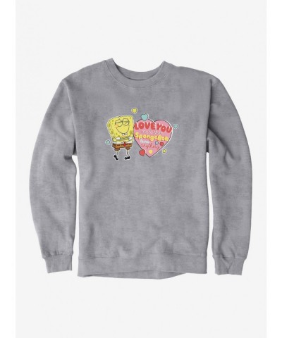 Crazy Deals SpongeBob SquarePants Love You More Than Sweatshirt $10.33 Sweatshirts