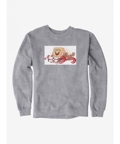 Discount SpongeBob SquarePants Bongo Groove Sweatshirt $9.15 Sweatshirts