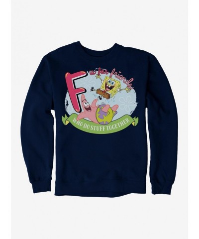 Low Price SpongeBob SquarePants F Is For Friends Sweatshirt $10.63 Sweatshirts