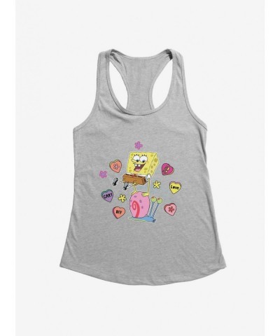 Limited Time Special SpongeBob SquarePants Valentine Conversation Hearts Girls Tank $7.57 Tanks