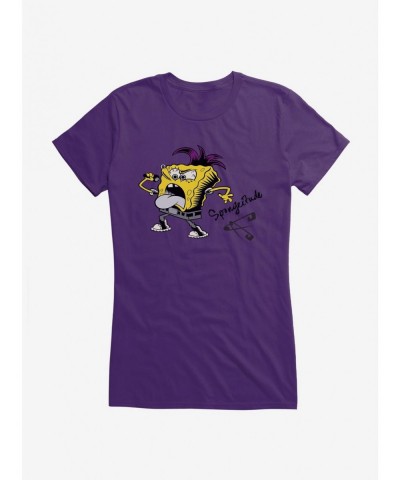 High Quality SpongeBob SquarePants Spongeitude Girls T-Shirt $9.96 T-Shirts