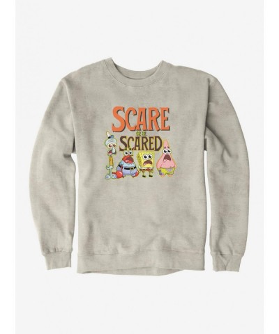 Discount Sale SpongeBob SquarePants Scare Or Be Scared Sweatshirt $10.33 Sweatshirts