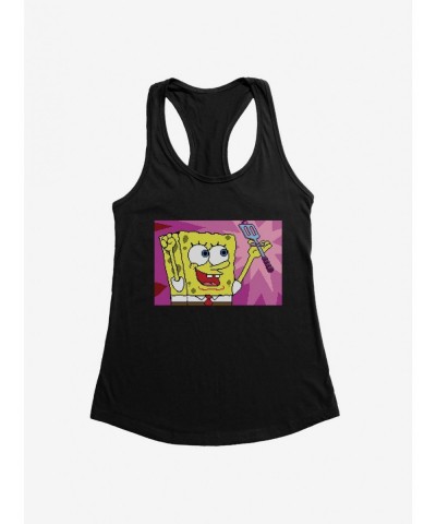 Hot Sale SpongeBob SquarePants Achieved Lost Spatula Girls Tank $8.17 Tanks