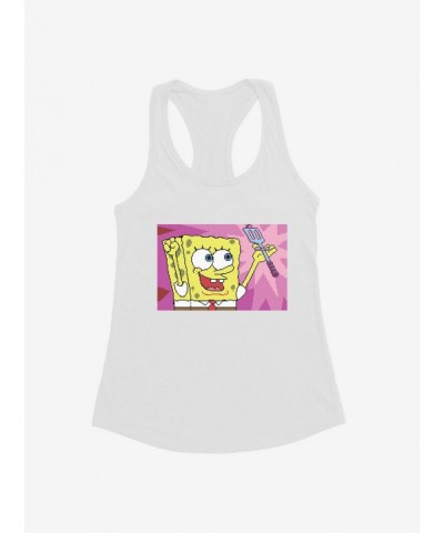 Hot Sale SpongeBob SquarePants Achieved Lost Spatula Girls Tank $8.17 Tanks