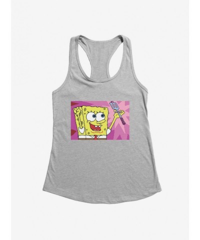 Hot Sale SpongeBob SquarePants Achieved Lost Spatula Girls Tank $8.17 Tanks