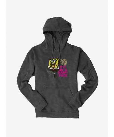 Value Item SpongeBob SquarePants Put On A Happy Face Hoodie $12.57 Hoodies