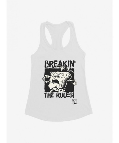 Discount SpongeBob SquarePants Breakin' The Rules Girls Tank $6.97 Tanks