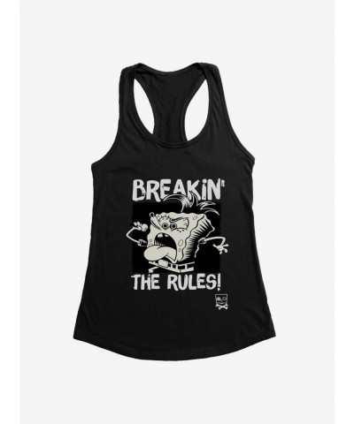 Discount SpongeBob SquarePants Breakin' The Rules Girls Tank $6.97 Tanks