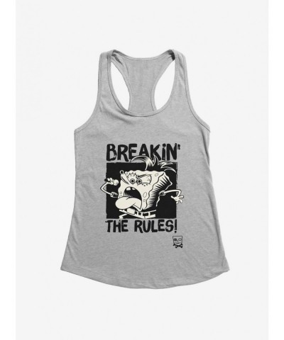 Discount SpongeBob SquarePants Breakin' The Rules Girls Tank $6.97 Tanks