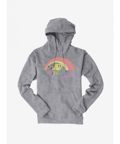 Flash Sale SpongeBob SquarePants Under Rainbow Hoodie $17.96 Hoodies