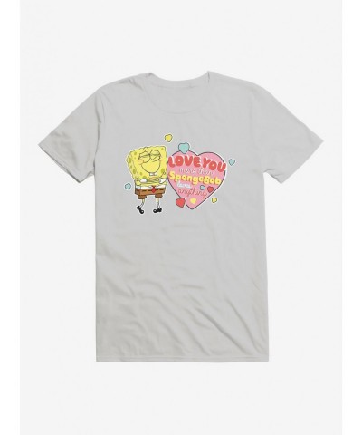 Limited Time Special SpongeBob SquarePants Love You More Than T-Shirt $7.65 T-Shirts