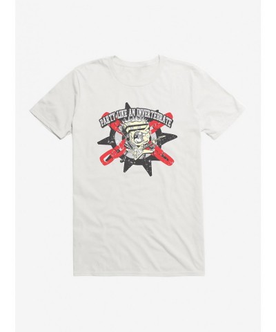 Bestselling SpongeBob SquarePants Punk Party T-Shirt $8.99 T-Shirts