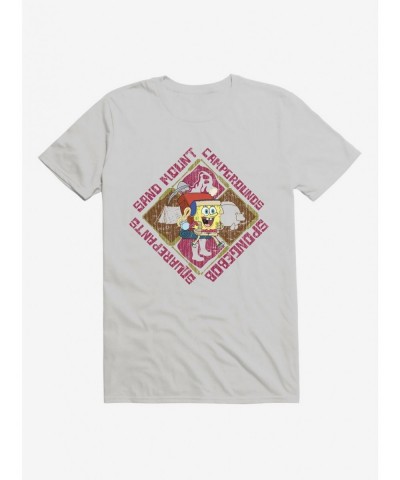 Festival Price SpongeBob SquarePants Sand Mount Campgrounds T-Shirt $7.46 T-Shirts