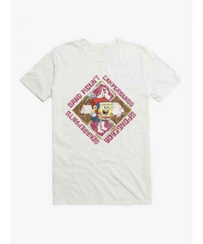 Festival Price SpongeBob SquarePants Sand Mount Campgrounds T-Shirt $7.46 T-Shirts