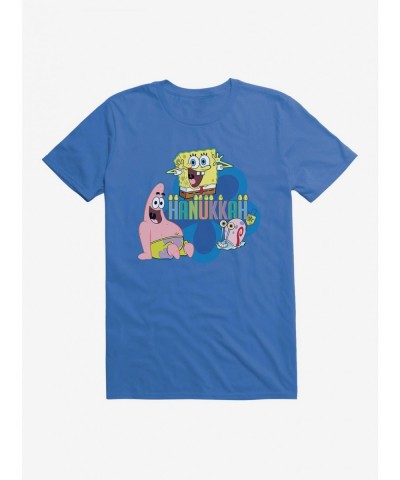 Absolute Discount SpongeBob SquarePants Hanukkah Trio T-Shirt $6.50 T-Shirts