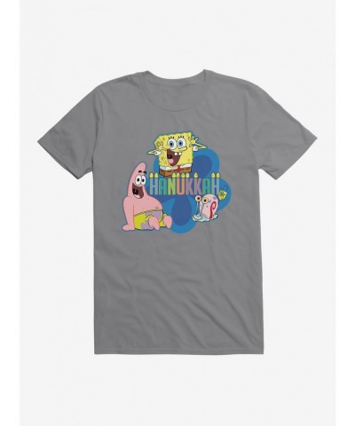 Absolute Discount SpongeBob SquarePants Hanukkah Trio T-Shirt $6.50 T-Shirts