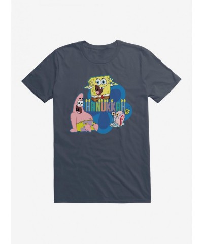 Absolute Discount SpongeBob SquarePants Hanukkah Trio T-Shirt $6.50 T-Shirts