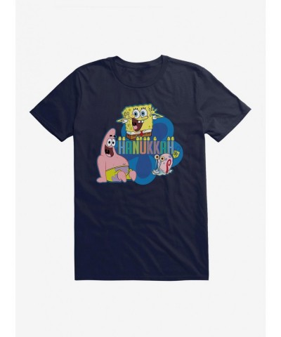 Absolute Discount SpongeBob SquarePants Hanukkah Trio T-Shirt $6.50 T-Shirts