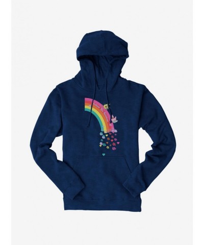 Exclusive Price SpongeBob SquarePants Patrick Follow The Rainbow Hoodie $14.01 Hoodies