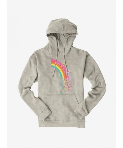 Exclusive Price SpongeBob SquarePants Patrick Follow The Rainbow Hoodie $14.01 Hoodies