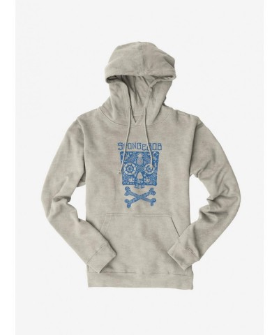 Absolute Discount SpongeBob SquarePants Skulls And Bones SpongeBob Hoodie $12.21 Hoodies