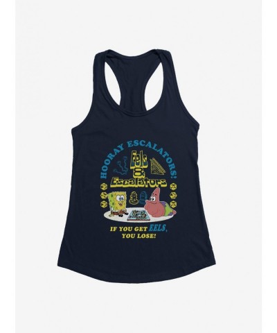 Cheap Sale SpongeBob SquarePants Hooray Escalators Girls Tank $6.97 Tanks